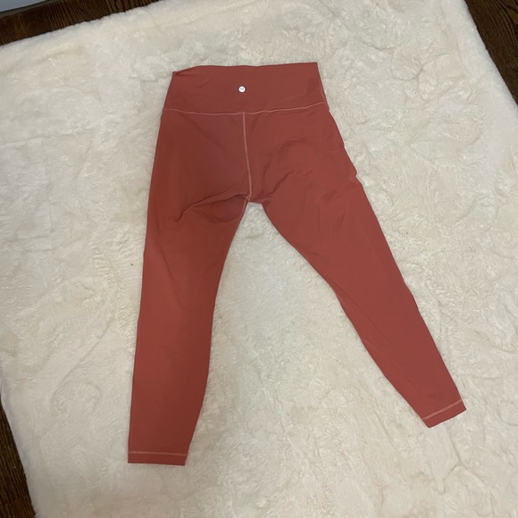 Salmon lululemon leggings - Picture 2 of 2